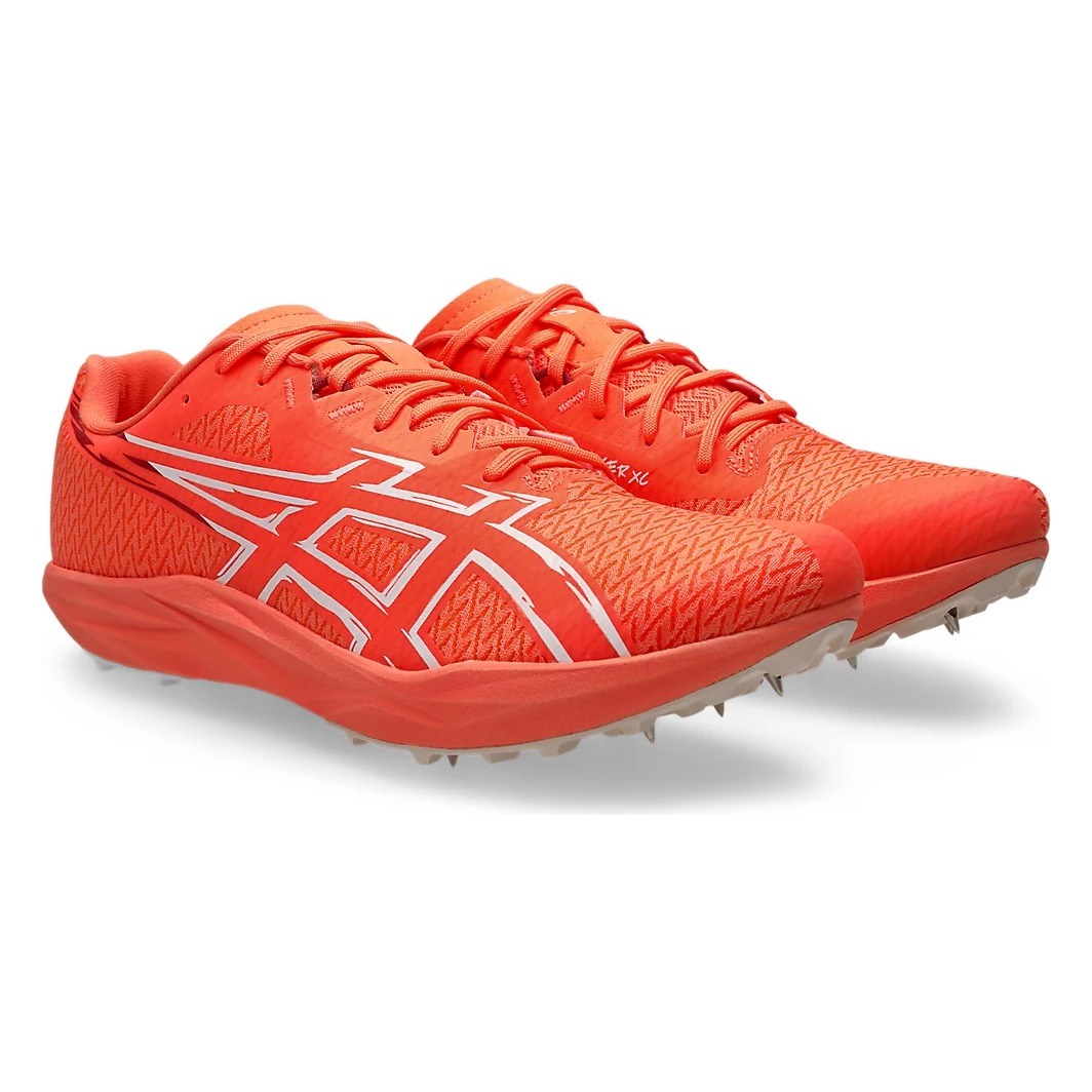 Asics Sonicracer XC - Unisex Cross Country Spikes - Vivid Coral/White - image 6