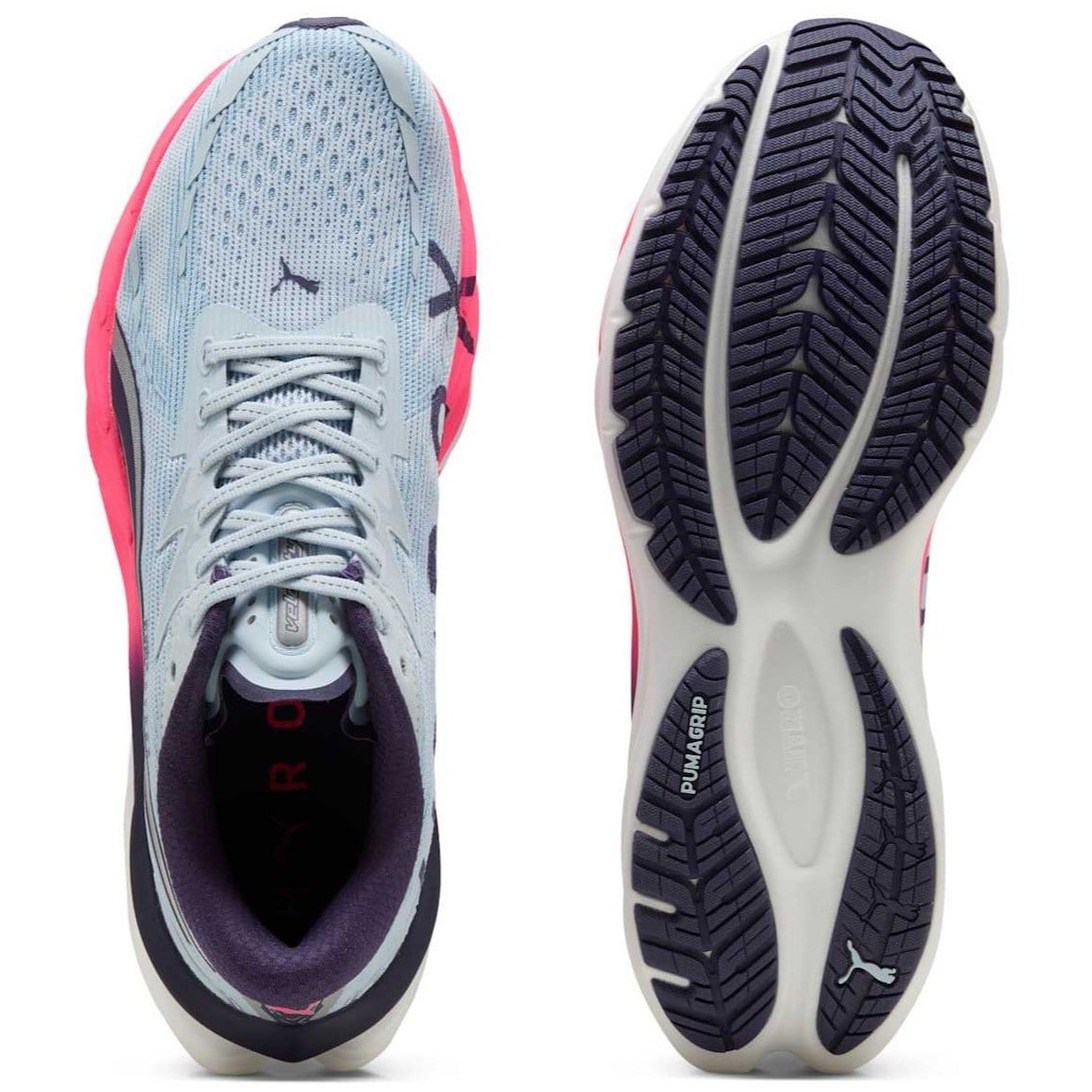 Puma Velocity Nitro 4 Hyrox - Mens Running Shoes - Lucite/Pure Pink/Deep Plum