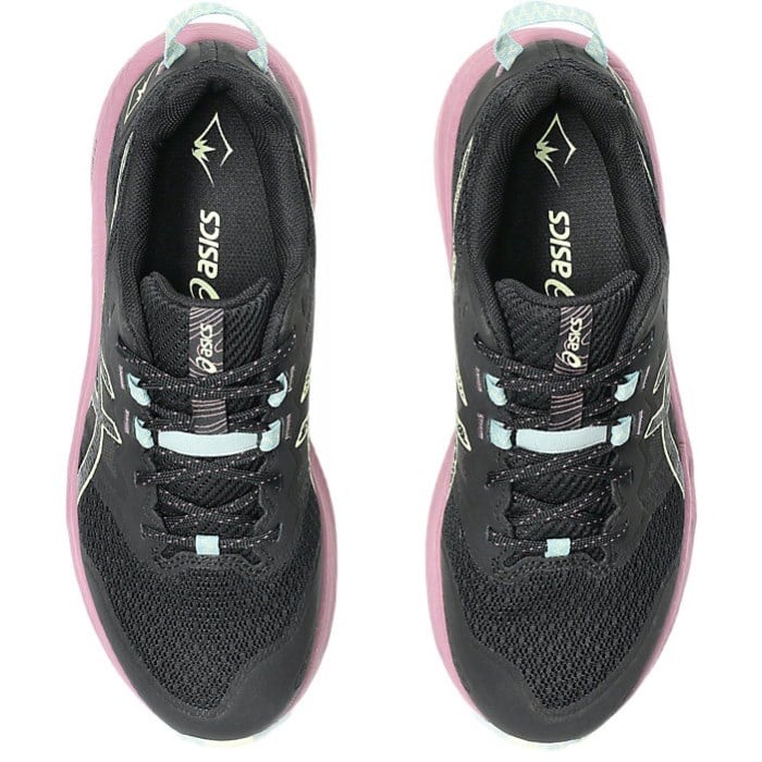 Asics Trabuco Terra 2 - Womens Trail Running Shoes - Black/Huddle Yellow