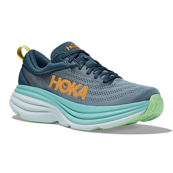 Hoka Bondi 8 - Mens Running Shoes - Real Teal/Shadow
