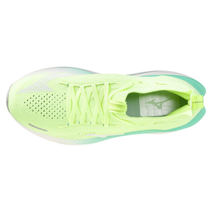Mizuno Neo Vista 3 - Womens Running Shoes - Lime Pulp/White/Arcadia - image 3