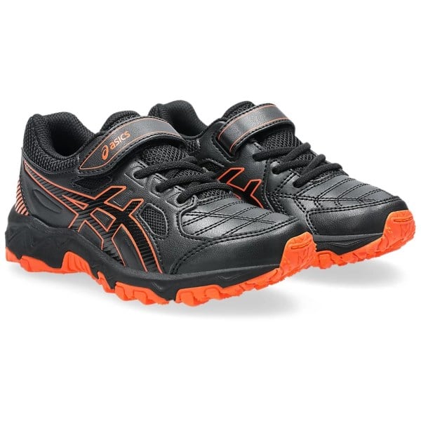 Asics Gel Trigger 12 TX PS - Kids Cross Training Shoes - Black/Nova Orange