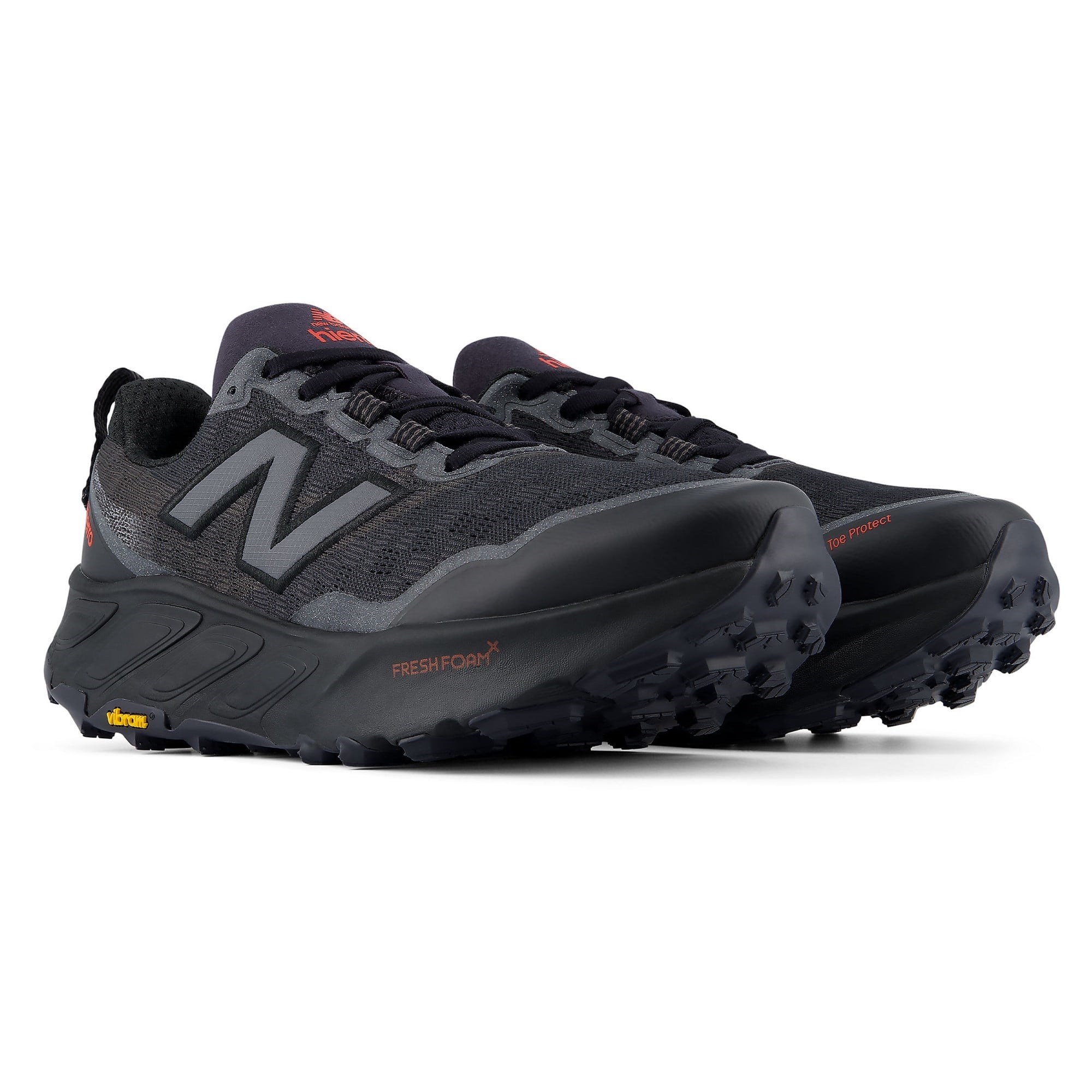 New Balance Fresh Foam Hierro v9 - Mens Trail Running Shoes - Dark Night/Neo Flame/Black - image 2