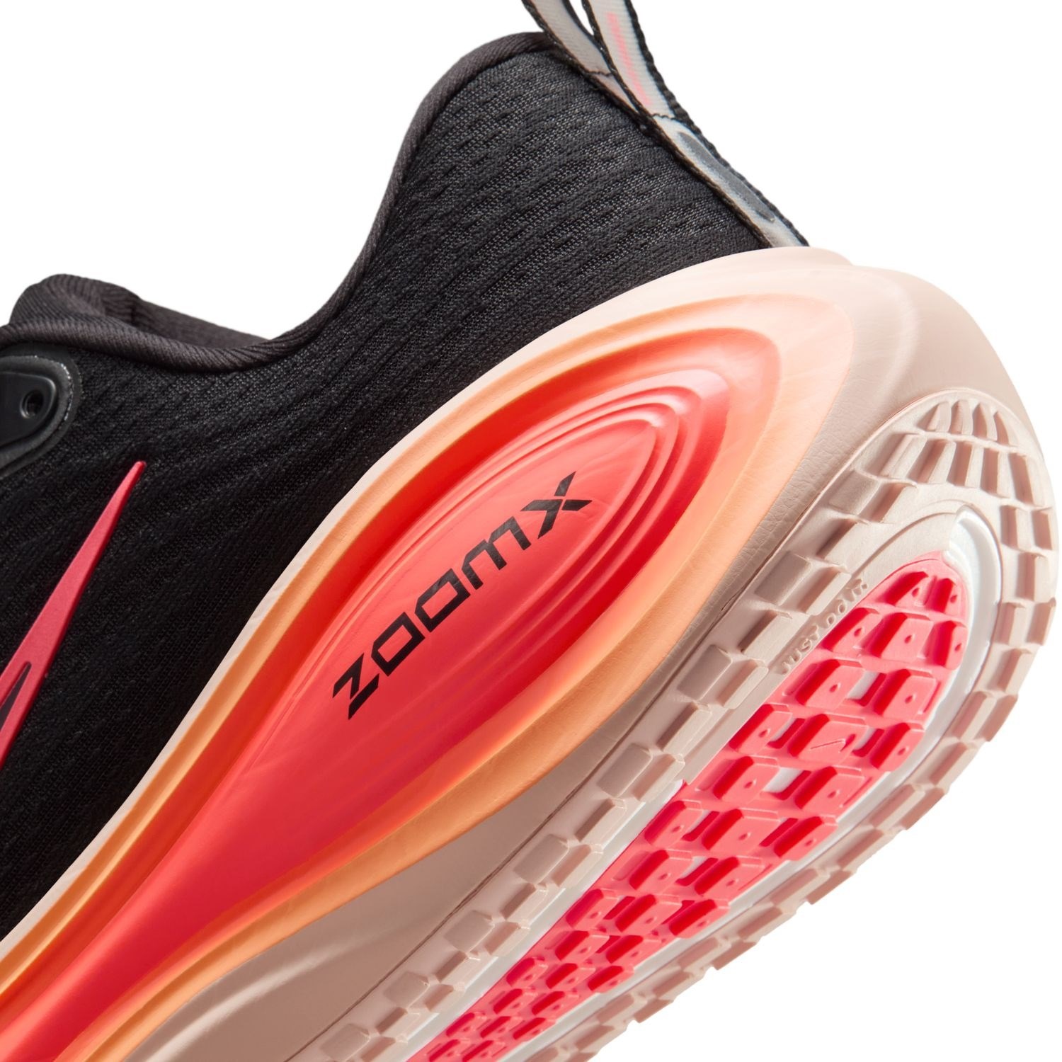 Nike Vomero Plus - Womens Running Shoes - Black/Hot Lava/Washed Coral/Bright Mango