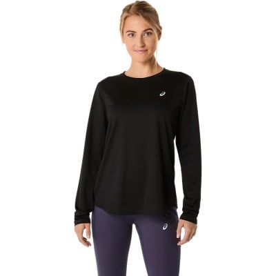 Asics Silver Womens Long Sleeve Running Top