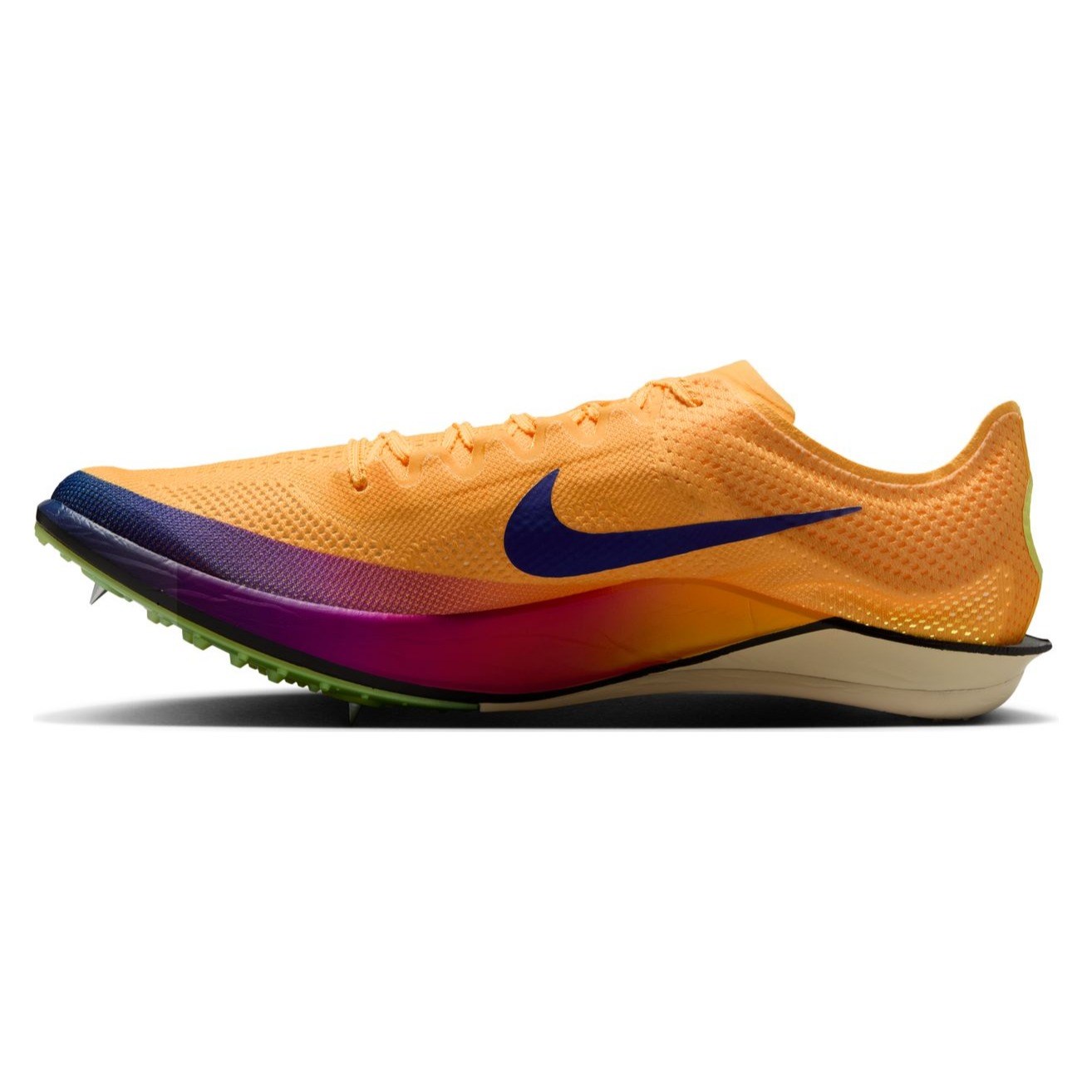 Nike Dragonfly 2 Elite - Unisex Long Distance Spikes - Citron Pulse/Indigo Burst/Volt Ice