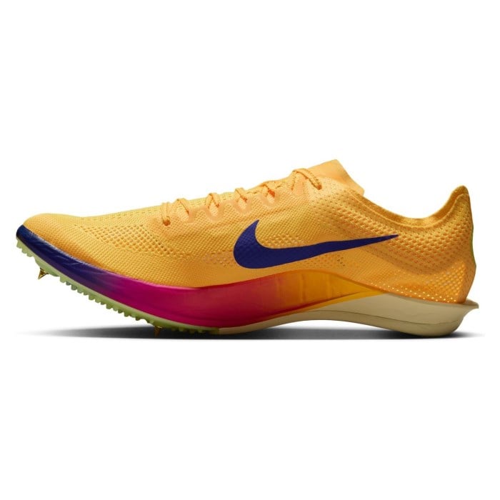 Nike ZoomX Dragonfly 2 - Unisex Long Distance Track Spikes - Citron Pulse/Indigo Burst/Vivid Purple