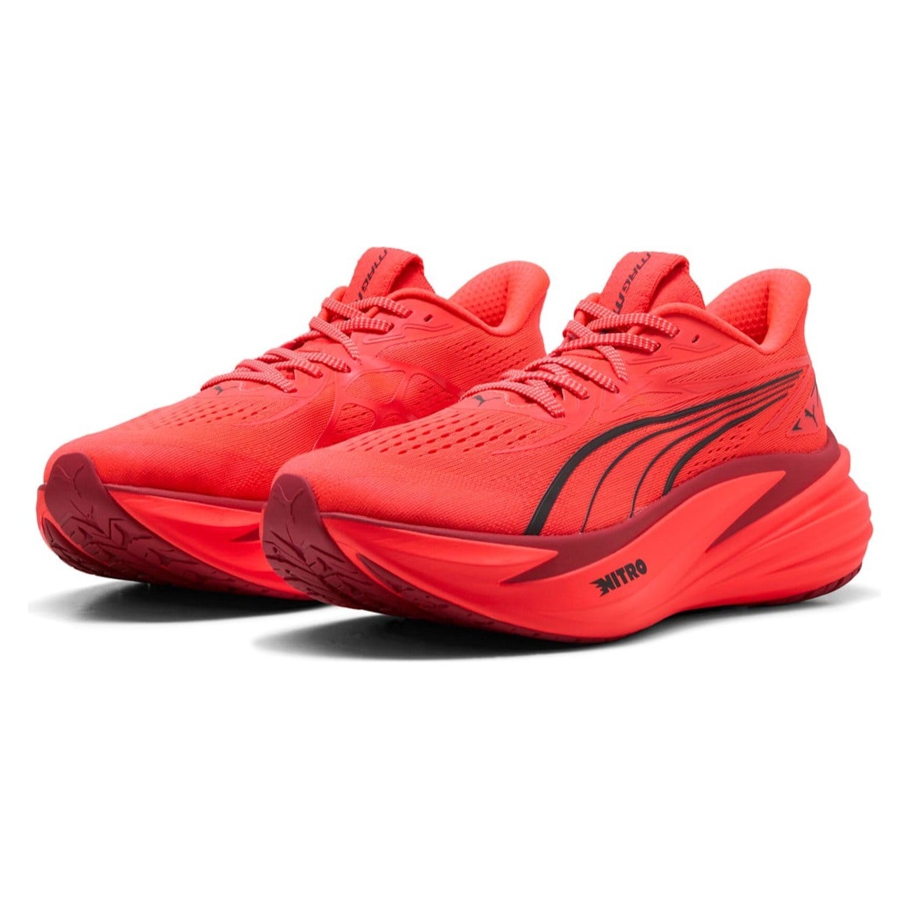Puma MagMax Nitro 2 - Mens Running Shoes - Ultra Red/Red Rhythm - image 6