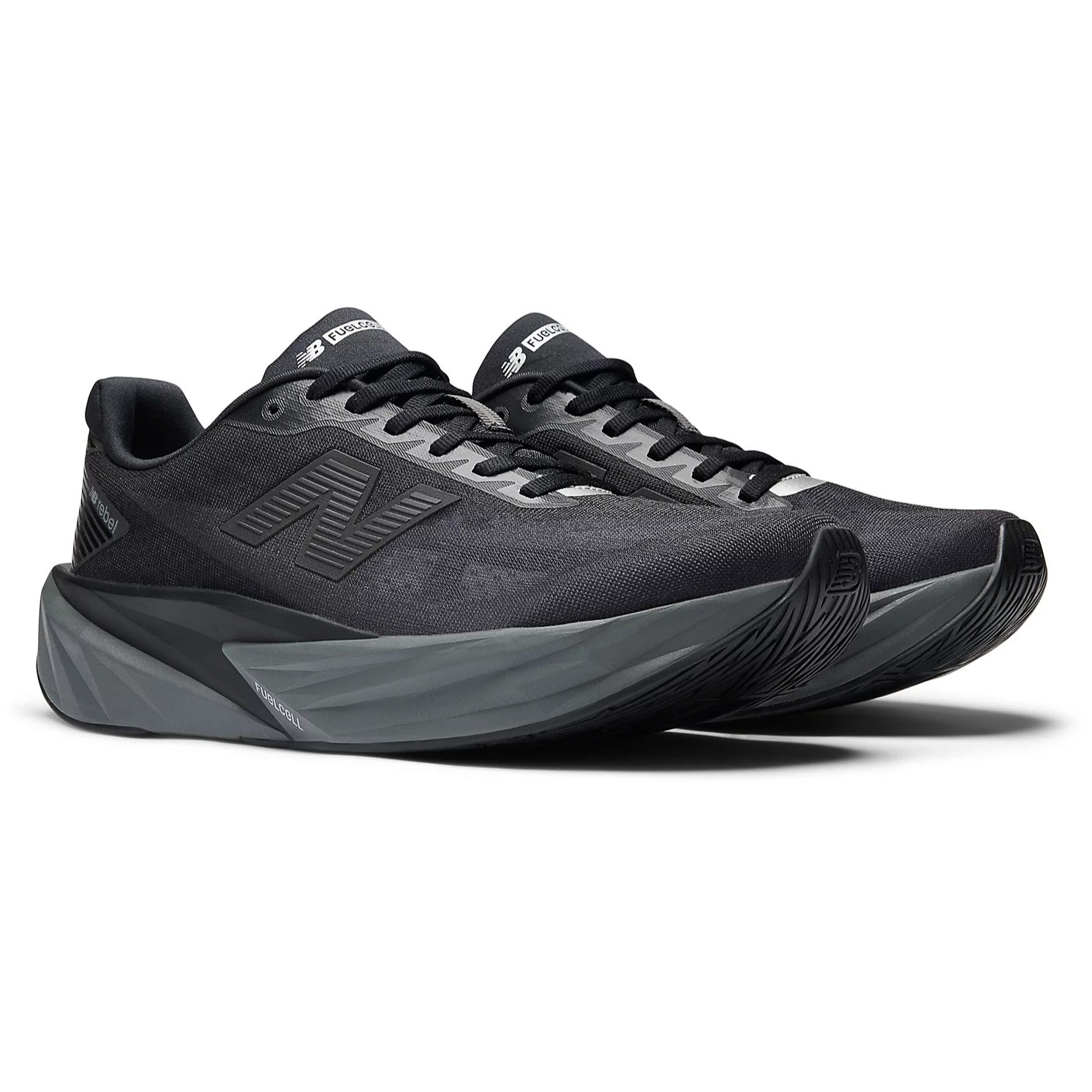 New Balance FuelCell Rebel v5 - Mens Running Shoes - Black/Castlerock/Silver Metallic - image 6