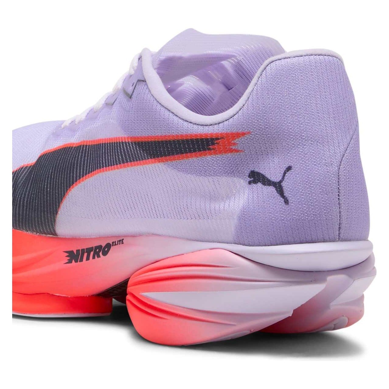 Puma Fast-R 3 Nitro Elite - Womens Racing Shoes - Light Lavender/Inky Depths/Ultra Red - image 4