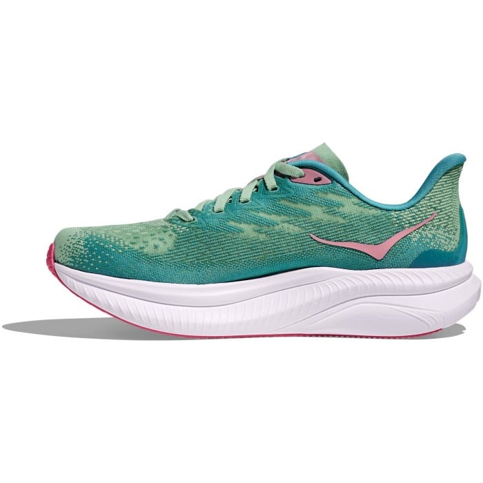 Hoka Mach 6 - Womens Running Shoes - Jadeite/Alpine Blue