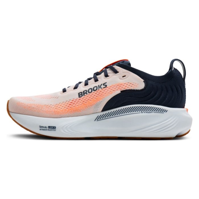 Brooks Adrenaline GTS 25 - Mens Running Shoes - White/Spellbound/Orange - image 2