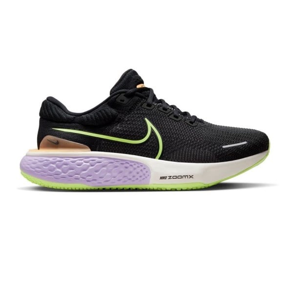 Nike ZoomX Invincible Run Flyknit 2 - Mens Running Shoes - Black/Ghost Green/Lilac/Peach Cream