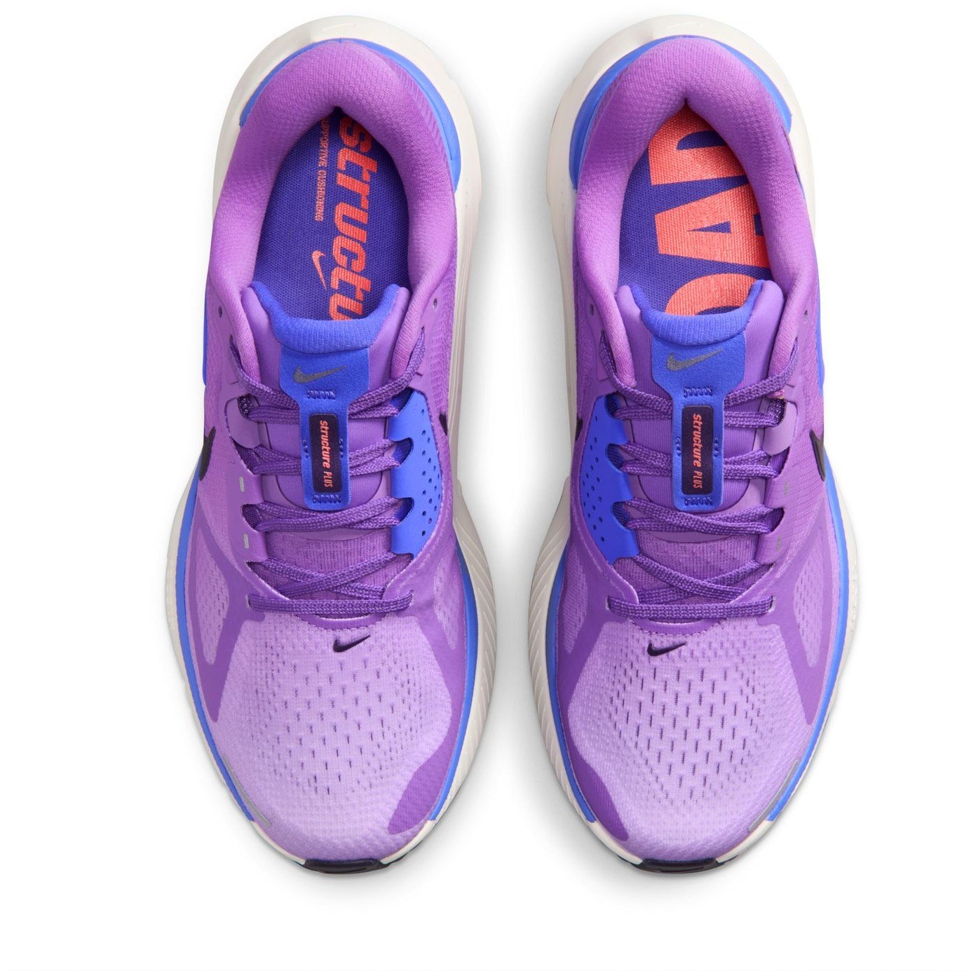 Nike Structure Plus - Womens Running Shoes - Bright Violet/Purple Dynasty/Violet Mist