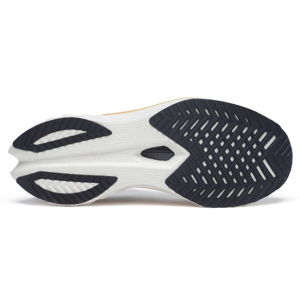 Saucony Endorphin Speed 4 - Mens Running Shoes - Navy/Spice