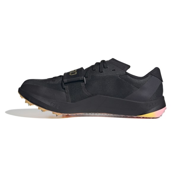 Adidas Adizero TJ/PV - Unisex Triple Jump/Pole Vault Spikes - Core Black/Zero Metallic/Spark