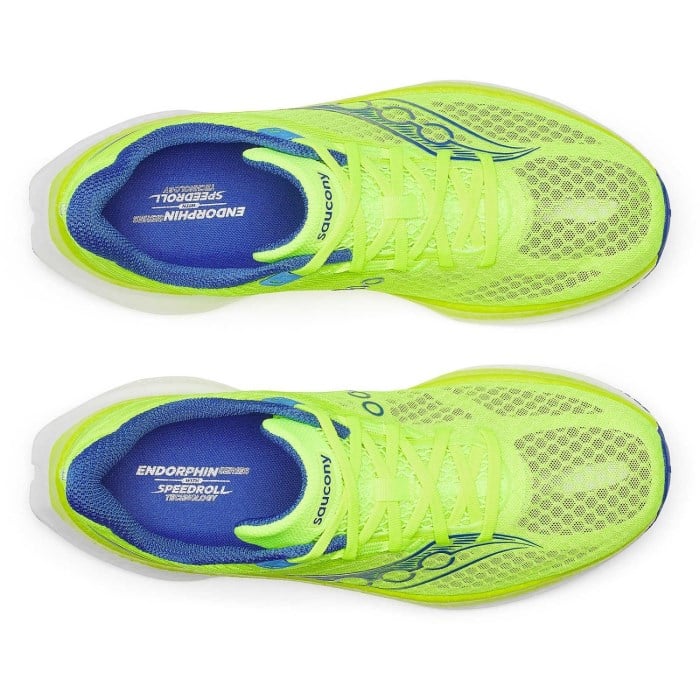 Saucony Endorphin Speed 5 - Mens Running Shoes - Citron/Lapis