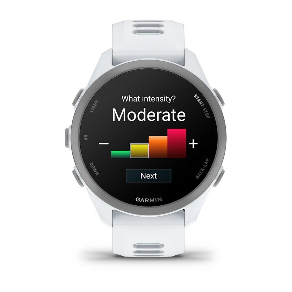 Garmin Forerunner 170 Music GPS Smartwatch - Whitestone/Cloud Blue - image 4