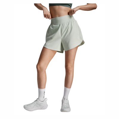 2XU Aero Hi-Rise 4 Inch Womens Shorts - Seafoam/Seafoam Reflective