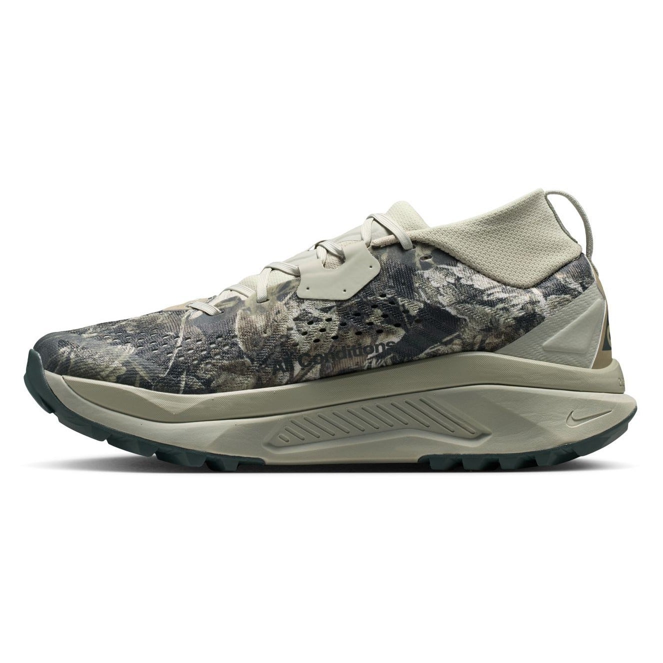 Nike ACG Zegama - Mens Trail Running Shoes - Spruce Fog/Black Spruce/Sea Glass - image 3