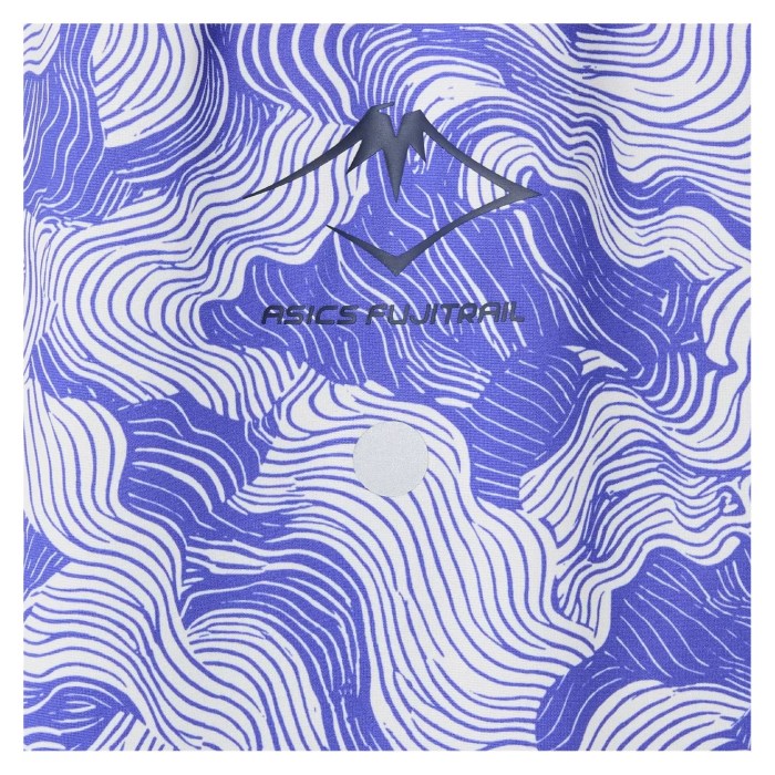 Asics Mens FujiTrail Run Singlet - Cobalt Burst/Cream