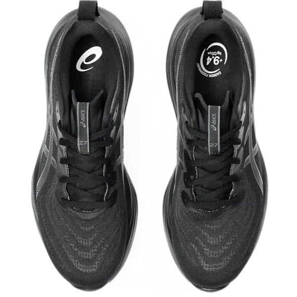 Asics Gel Cumulus 27 - Mens Running Shoes - Black/Carrier Grey