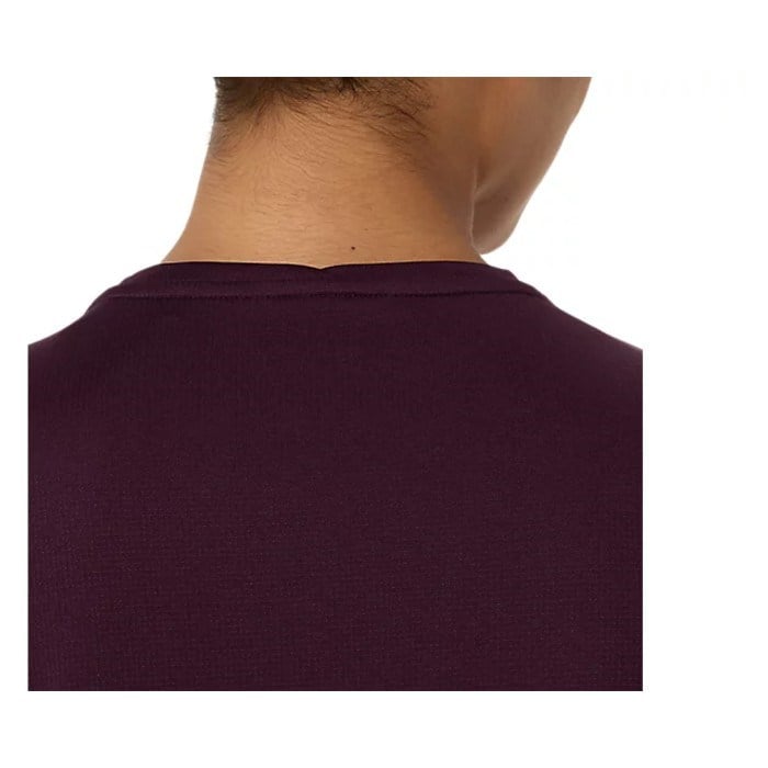 Asics Fujitrail Logo Womens Running T-Shirt - Dark Aubergine - image 4