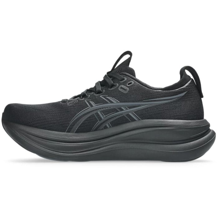 Asics Gel Nimbus 28 - Womens Running Shoes - Black/Graphite Grey