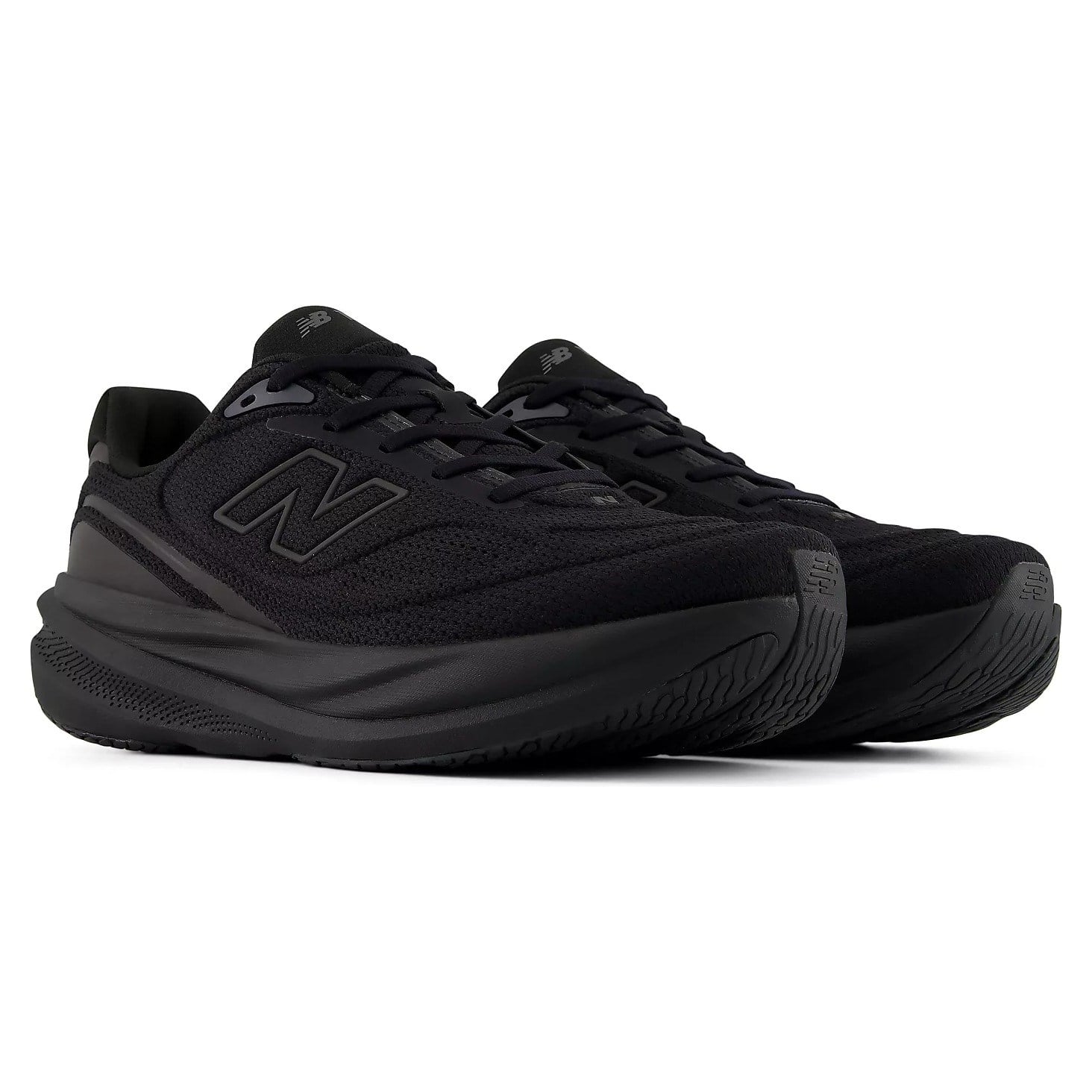 New Balance 1080v15 - Mens Running Shoes - Black/Black Metallic - image 6