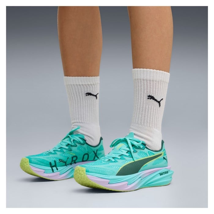 Puma Deviate Nitro Elite 4 Hyrox - Womens Running Shoes - Intense Mint/Light Lavender - image 7