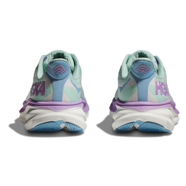 Hoka Clifton 9 - Womens Running Shoes - Sunlit Ocean/Lilac Mist