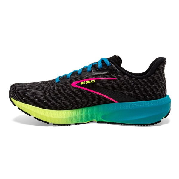 Brooks Launch 10 - Mens Running Shoes - Black/Nightlife/Blue
