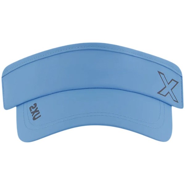 2XU Performance Running Visor - Azure Blue/Black