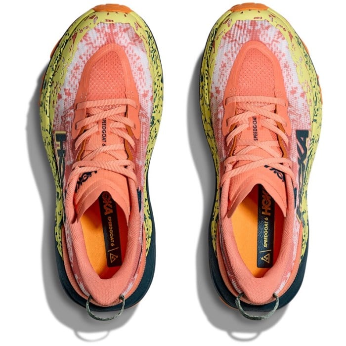 Hoka Speedgoat 6 - Womens Trail Running Shoes - Feldspar/Blue Twilight