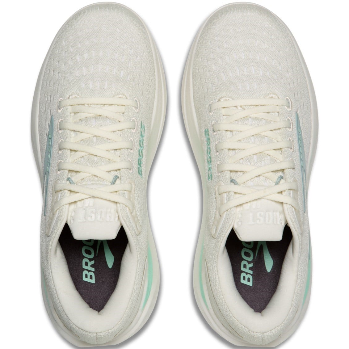 Brooks Ghost Max 3 - Womens Running Shoes - Coconut/Yucca/Gray Mist