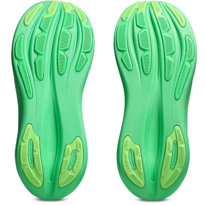 Asics Gel Nimbus 28 - Mens Running Shoes - Vital Green/Illuminate Green