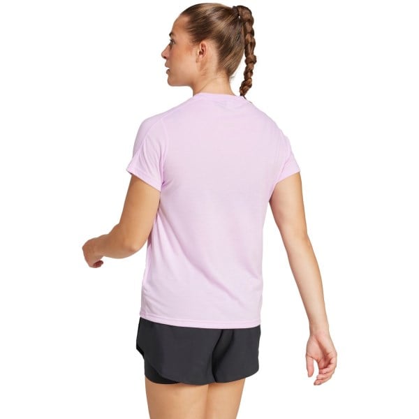 adidas AeroReady Training Essentials Womens Crewneck T-Shirt - Bliss Lilac/White