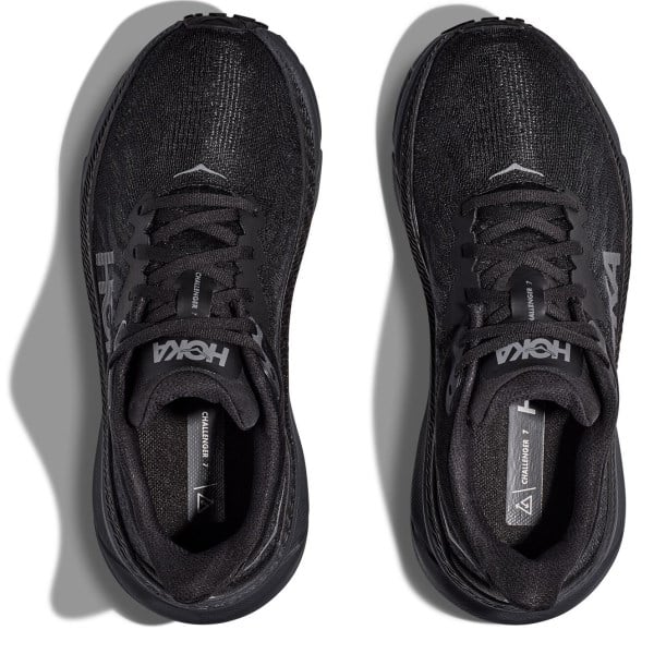 Hoka Challenger ATR 7 - Mens Trail Running Shoes - Black/Black