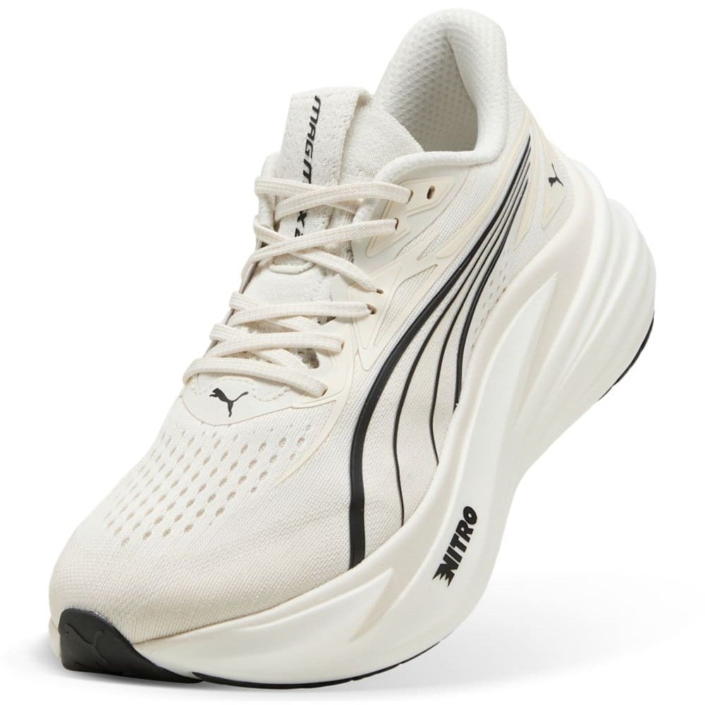 Puma MagMax Nitro 2 - Mens Running Shoes - Warm White/Puma Black - image 6
