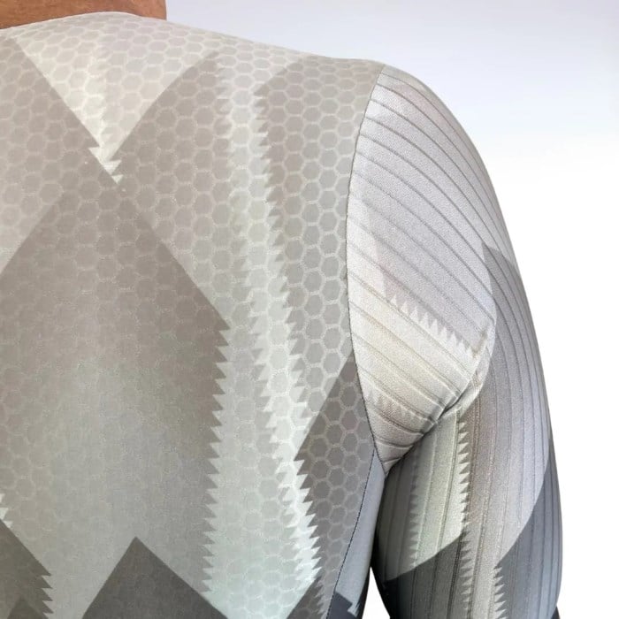 Triathlon Seamless Sleeved Speedsuit - Blue Ice