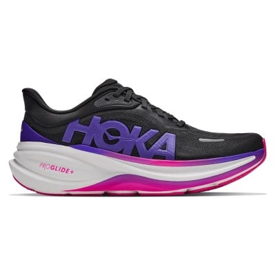 Hoka Clifton Pro - Womens Running Shoes - Carbon Black/Cosmic Purple
