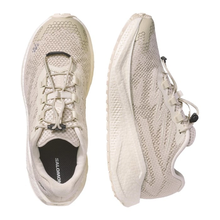 Salomon Aero Blaze 4 GRVL - Womens Trail Running Shoes - Almond Milk/Vanilla Ice/Vanilla Ice - image 3