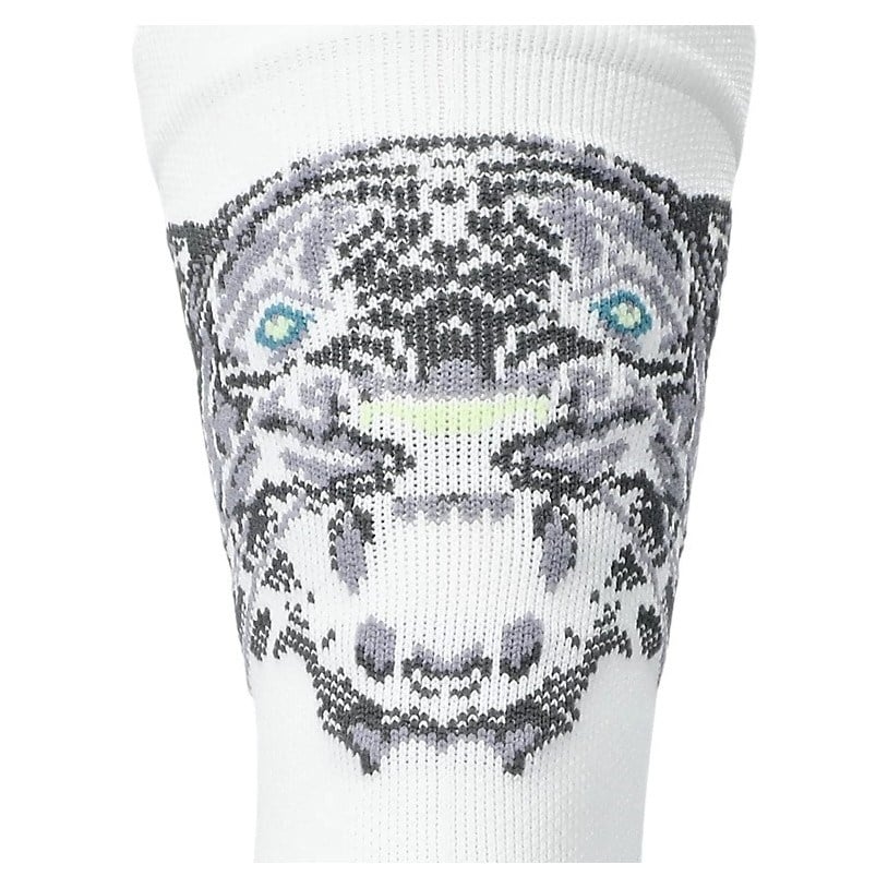 Asics Unisex Performance Run Crew Socks - Brilliant White/Illuminate Yellow - image 3