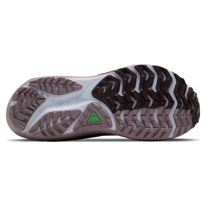 Brooks Ghost Trail - Womens Trail Running Shoes - Raisin/Purple/Metallic - image 6