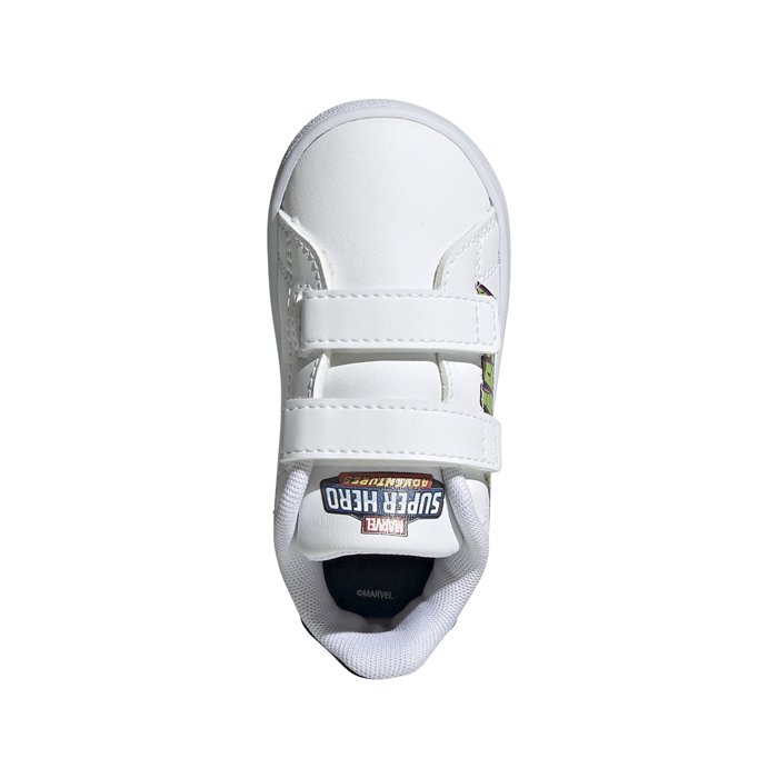 Adidas Marvel Hulk Advantage - Toddler Sneakers - Cloud White/Black