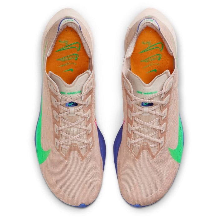 Nike ZoomX Vaporfly 4 EK - Mens Racing Shoes - Slit Red/Green Shock/Fire Pink