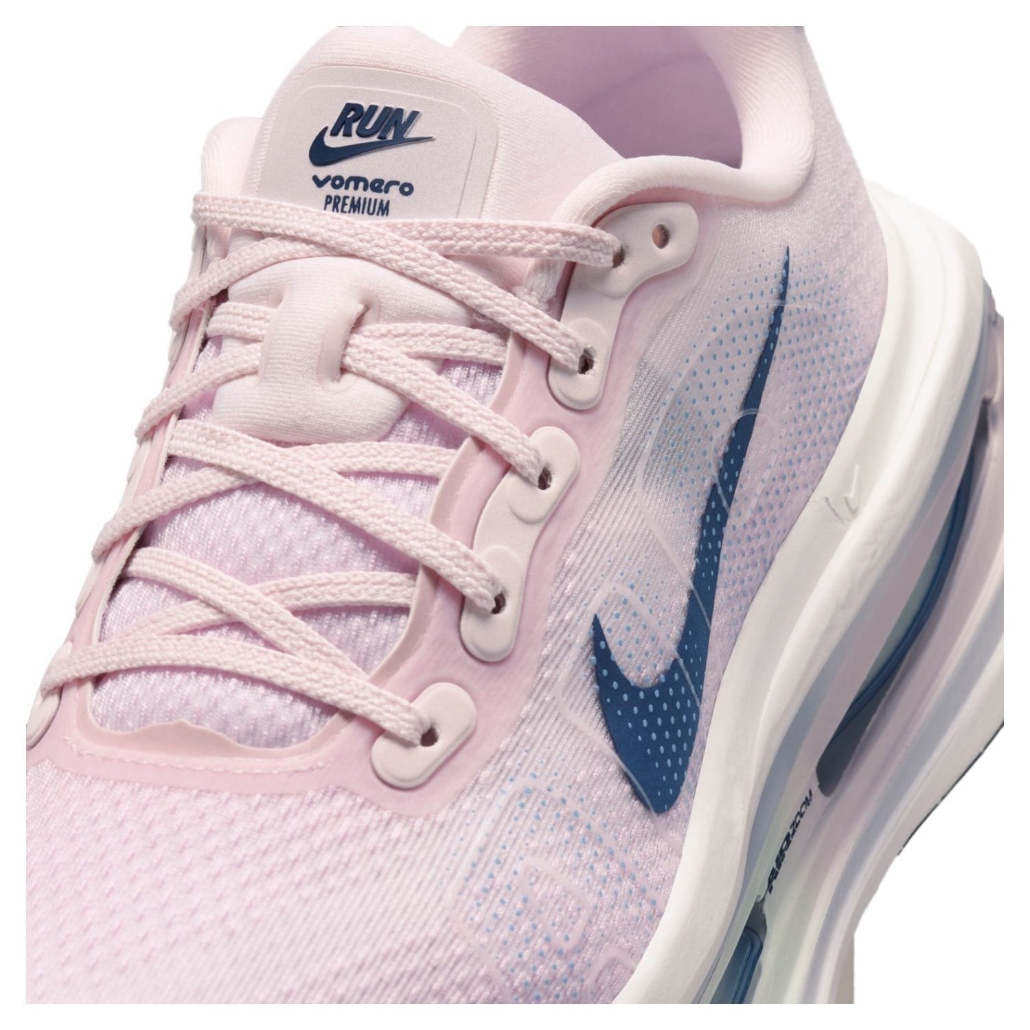 Nike Vomero Premium - Womens Running Shoes - Pearl Pink/Midnight Navy/White