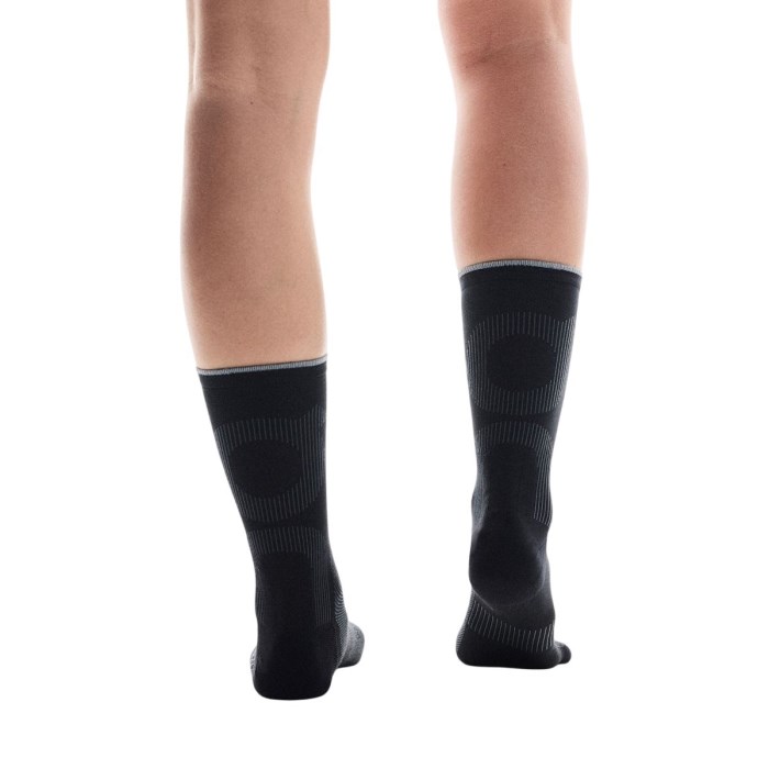 On Elite Run High Sock - Black/Magnet