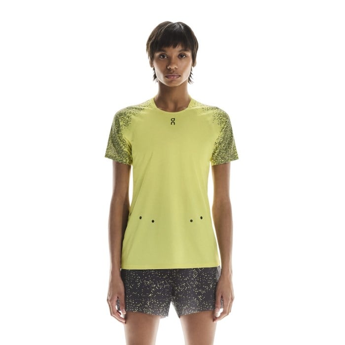 On Womens Ultra Shorts - Iron/Lime