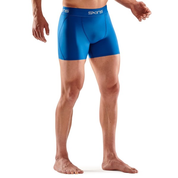 Skins Series-1 Mens Compression Shorts - Bright Blue